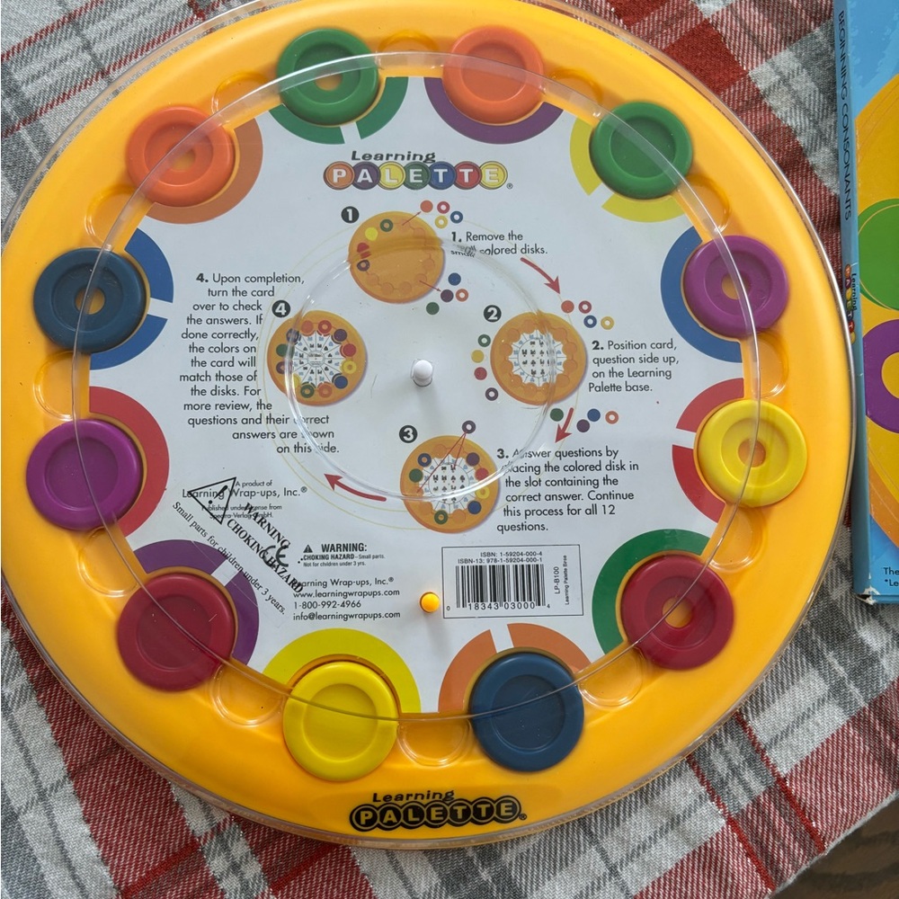 Learning Palette Colorful Educational Toy